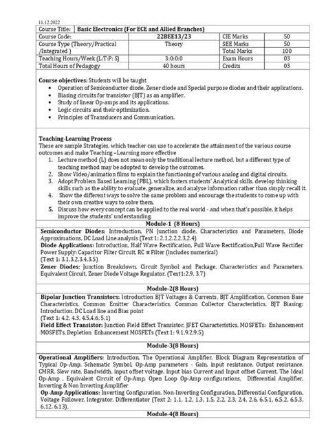 Image result for Basic Electronics Module 1 Back Page