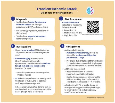 Transient ischemic attack and minor stroke: diagnosis, risk stratification and management | CMAJ