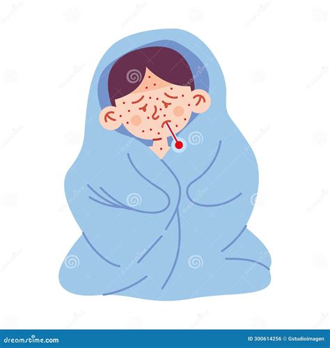 Enfermedad De Kawasaki En Un Niño Stock de ilustración - Ilustración de inmune, intravenoso ...