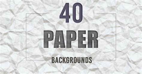 40 Paper Textures — Teletype