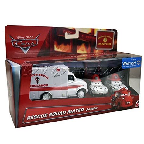Disney Pixar Cars Toon Exclusive Die Cast Vehicles Rescue Squad ...