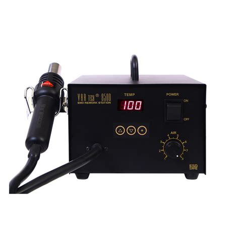 850 D SMD rework station Digital (Hot air soldering station) – V A R TECH