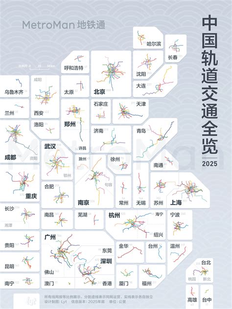A Comprehensive View of China's Rail Transit Network in One Map - MetroMan