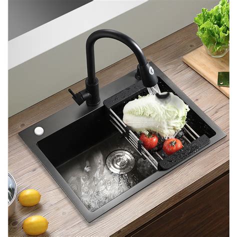 Jual Bak Cuci Piring Hitam Sink Black 5045 - DENGAN KRAN - Kota ...