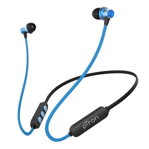 pTron Bassfest Plus Magnetic in Ear Bluetooth 5.0 Wireless Headphones ...