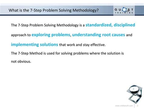 Image result for 7 Step Problem Solving Process