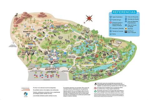 Zoo Maps - Phoenix Zoo
