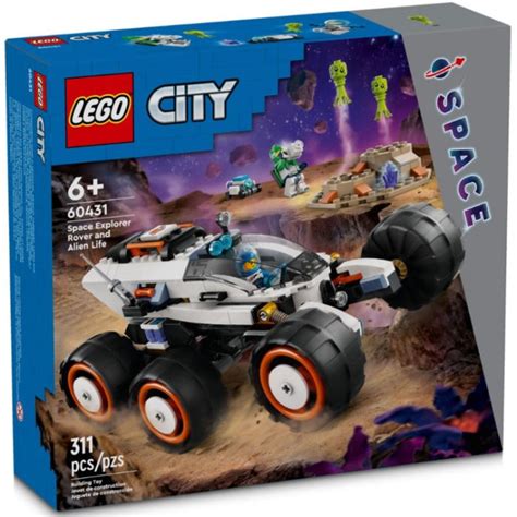 Lego 60431 City Space Explorer Rover And Alien Life (311 Pieces) | Buy ...