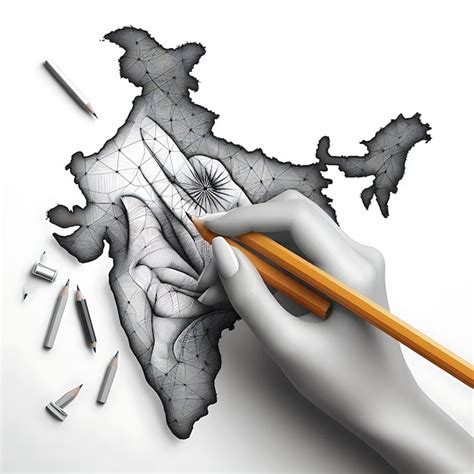 Indian Map Drawing 的图像结果