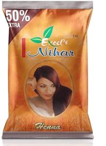 Buy Excel's Nihar Henna Powder with 50% Extra, Mehendi, Hair Dye ...
