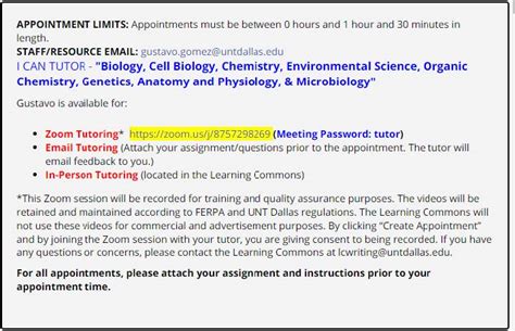 Image result for Tutorial Appointment