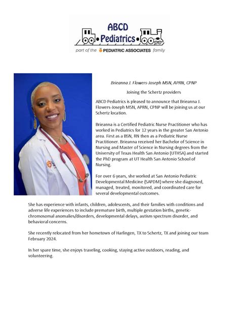 What's New - ABCD Children's Pediatrics