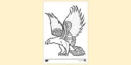Bald Eagle Colouring Sheet | Colouring Sheets (teacher made)