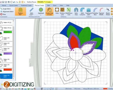 Digitizing Program 的图像结果