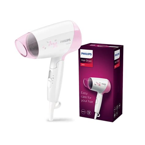 Philips Foldable Hair Dryer 1200 Watts| 3 Heat Settings with Cool Shot ...