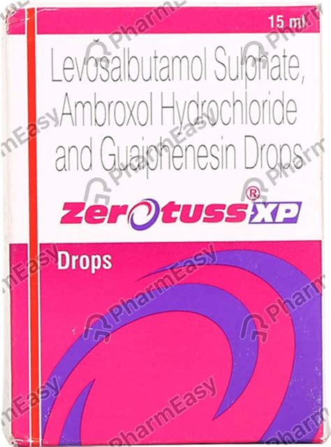 Zerotuss Xp Drops: Uses, Side Effects, Price & Dosage | PharmEasy