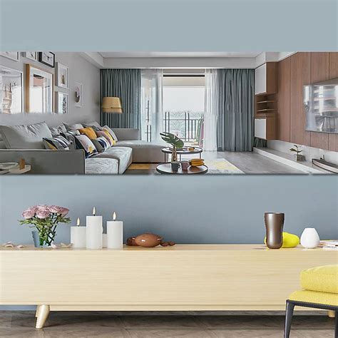 Mirror Sticker for Walls Self Adhesive Mirror Contact Paper Peel and ...