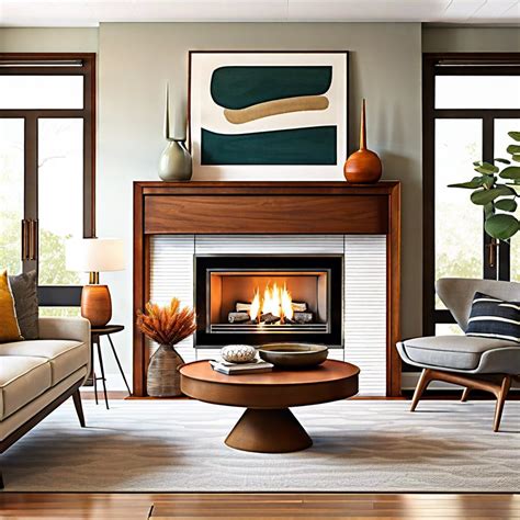 20 Mid Century Modern Fireplace Ideas to Inspire Your Home Decor