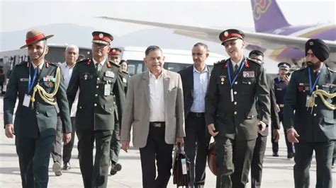 President Paudel confers Honorary General of Nepal Army to Indian Army ...