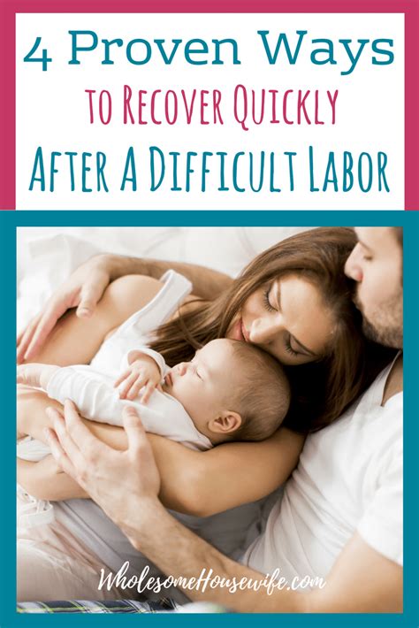 4 Proven Ways to Recover Quickly After a Difficult Labor | Postpartum recovery, Postpartum care ...