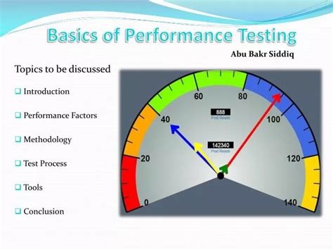 Performance Testing Basics 的图像结果