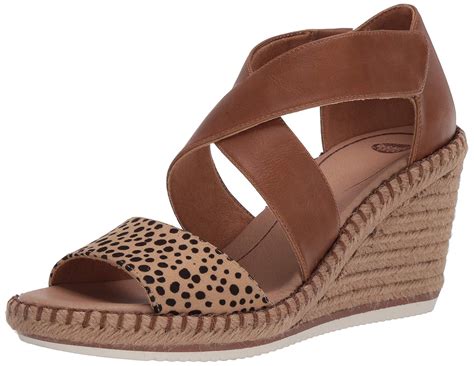Dr. Scholl's Womens Vacay Tan Black Ankle Straps 6.5 M : Amazon.in ...