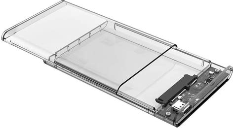 ORICO Type C Transparent 2.5 inch SSD Sata Hard Disk external portable ...