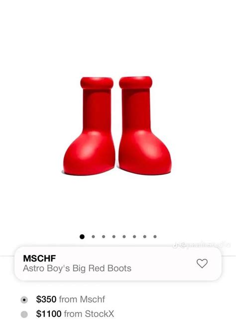 Stepping into the future of fashion in these bold, statement red boots ...