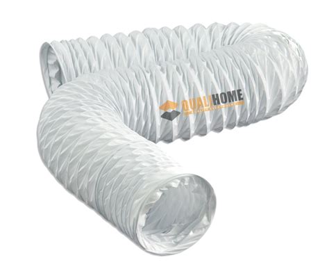 Buy White Flexible Pvc Vinyl Vent Duct Hose, 4 in. x 20 ft. Online at ...