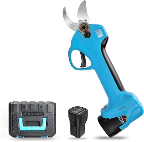 Buy Electric Pruning Shears, KOHAM Professional Cordless Battery ...