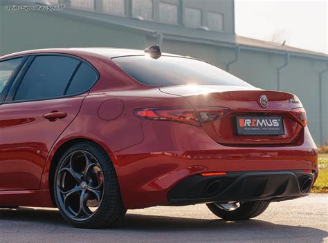 Remus Duplex Impianto Completo Racing da Kat Alfa Romeo Giulia Veloce Tipo 952 | eBay