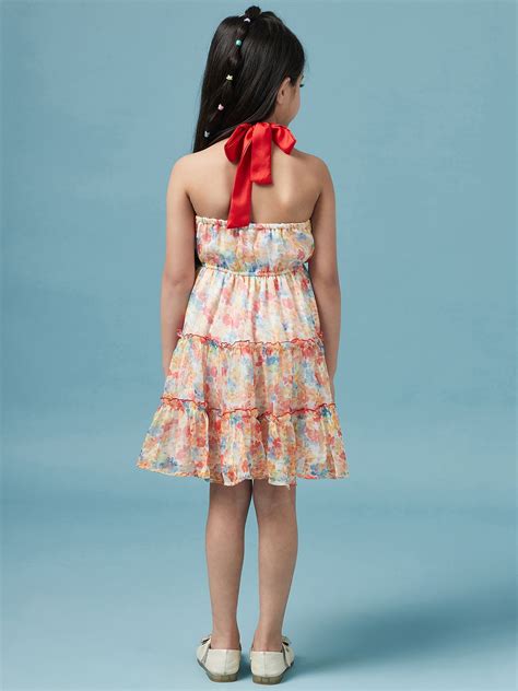 Shop Chiffon Layered Dress for Girls Online
