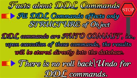 DDL Language Introduction