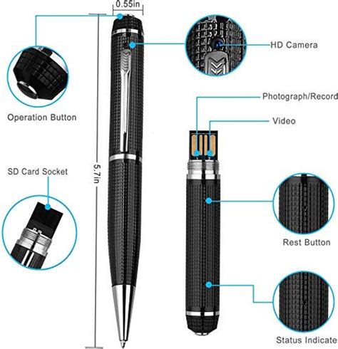 Buy Hidden Camera Pen - Mini Hidden Camera, Cam with Small Camera ...