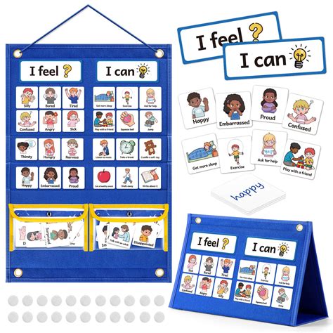 Feelings Chart Social Emotional Learning Activities Autism Learning ...