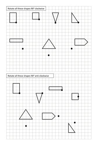 Image result for Using Tracing Paper to Describe Rotation