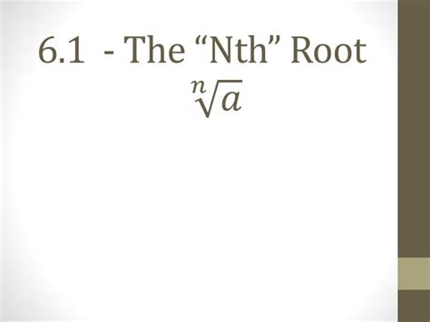 Image result for Nth Root Algorithm