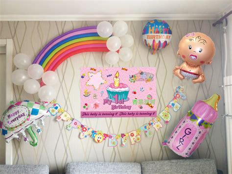 周岁生日布置牌子哪个好 周岁生日布置 公主 气球装饰怎么样