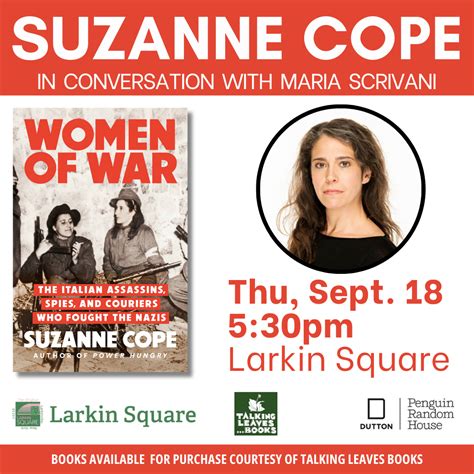 Suzanne Cope at Larkin Square | Talking Leaves...Books