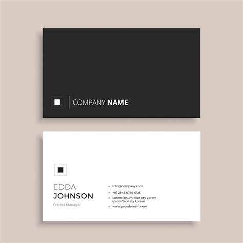 Visiting Card Design Vector 的图像结果
