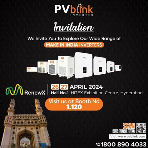 We Invite you to Explore our Make in India PVblink Inverter @ Hitex ...