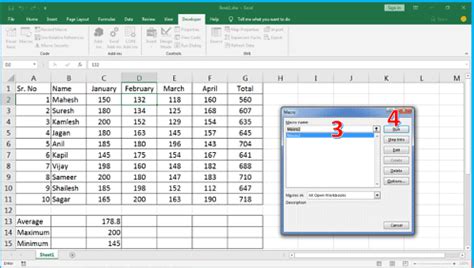 Create and Use macros in Spreadsheet - Information Technology for Class ...