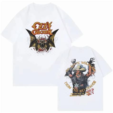 Heavy Metal Rock Ozzy Osbourne 2025 Men's and Women's Summer Short ...