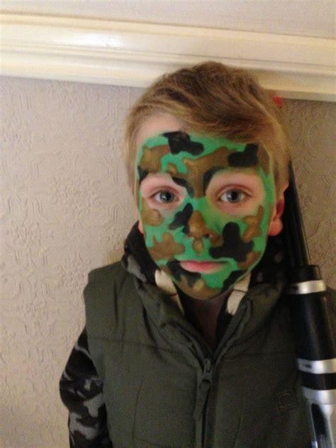 Face Paint Camouflage Pattern - Pattern Matching Algorithms