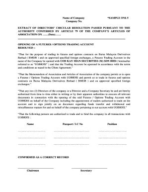 Circular Resolution Template - Fill Online, Printable, Fillable, Blank ...