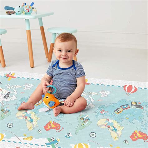Buy Skip Hop Doubleplay Reversible Playgym Little Travllers - Playmats ...