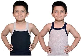 Buy AIVIRA Boys Vest Sport Vest Sando for Kids Childs (Pack of 2 ...