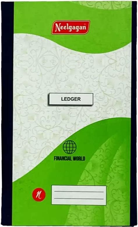 NEELGAGAN No.3 Ledger Ordinary Binding, Register Size 192 Page (19.0cm ...