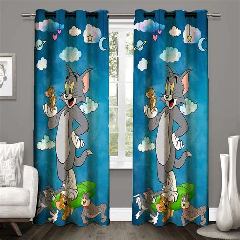 Buy Harshika Home Furnishing Polyester 3D Cartoon Printed Window ...