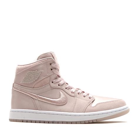 JORDAN BRAND WMNS AIR JORDAN 1 RET HIGH SOH SILT RED/WHITE-METALLIC ...